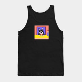 Sorry my dog eating my dog ate it Tank Top